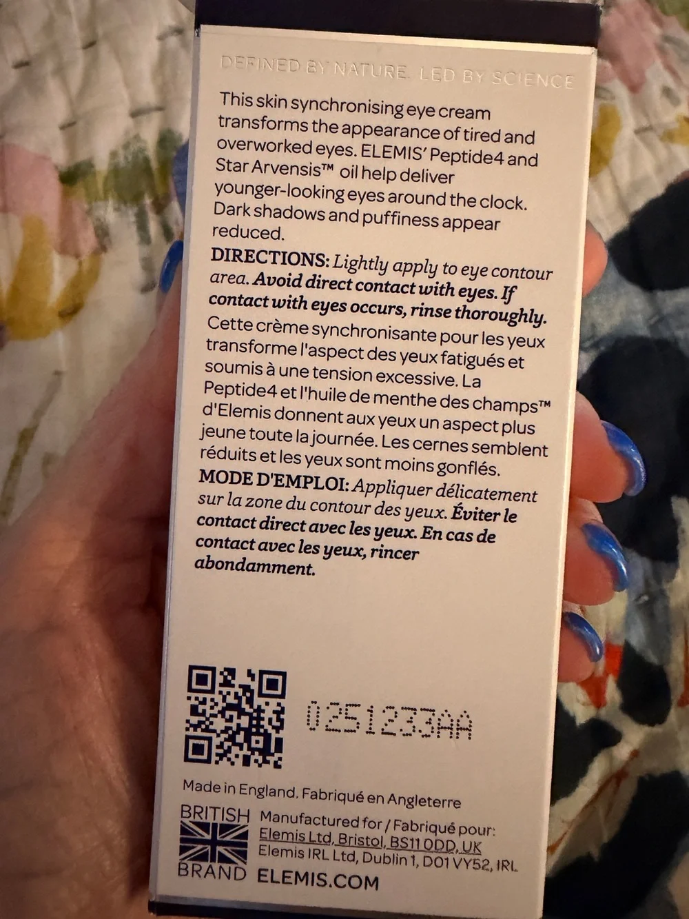 ELEMIS Peptide4 Eye Recovery Cream NIB 15mL/.5 oz